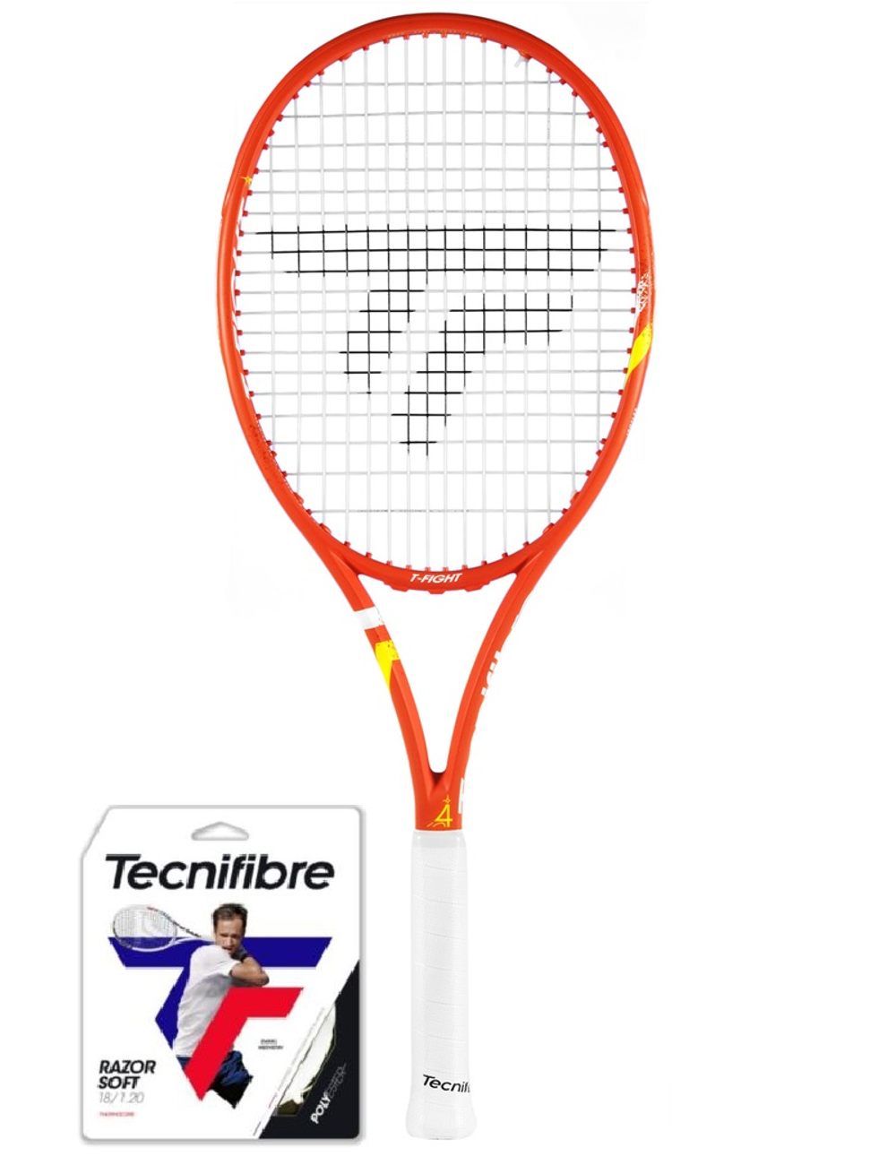 Теннисная ракетка Tecnifibre T-Fight 300S IG + Струны