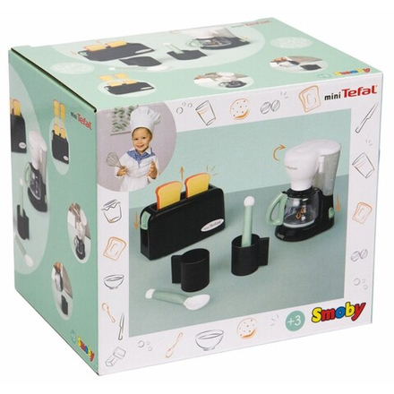Smoby MiniTefal - Набор для завтрака с тостером + аксессуары 310599