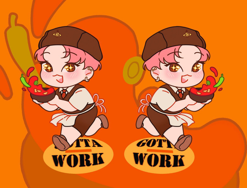 Стенд (акрил) / pepe roni / ATEEZ / Хонджун