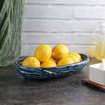 Блюдо 1.5л, 35*19см,фарфор,серия "Aqua Blue", P.L. - Proff Cuisine