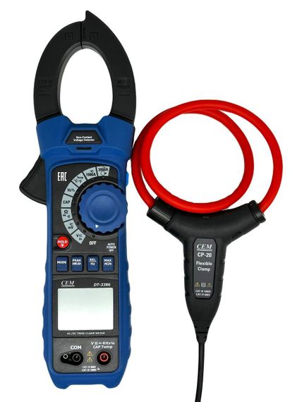 Клещи электроизмерительные СЕМ DT-3386