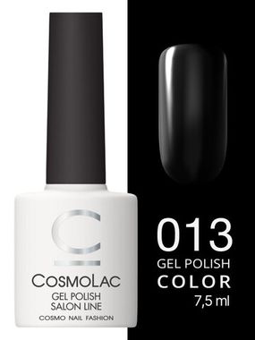 Гель-лак Cosmolac Gel polish №013 (чёрный)