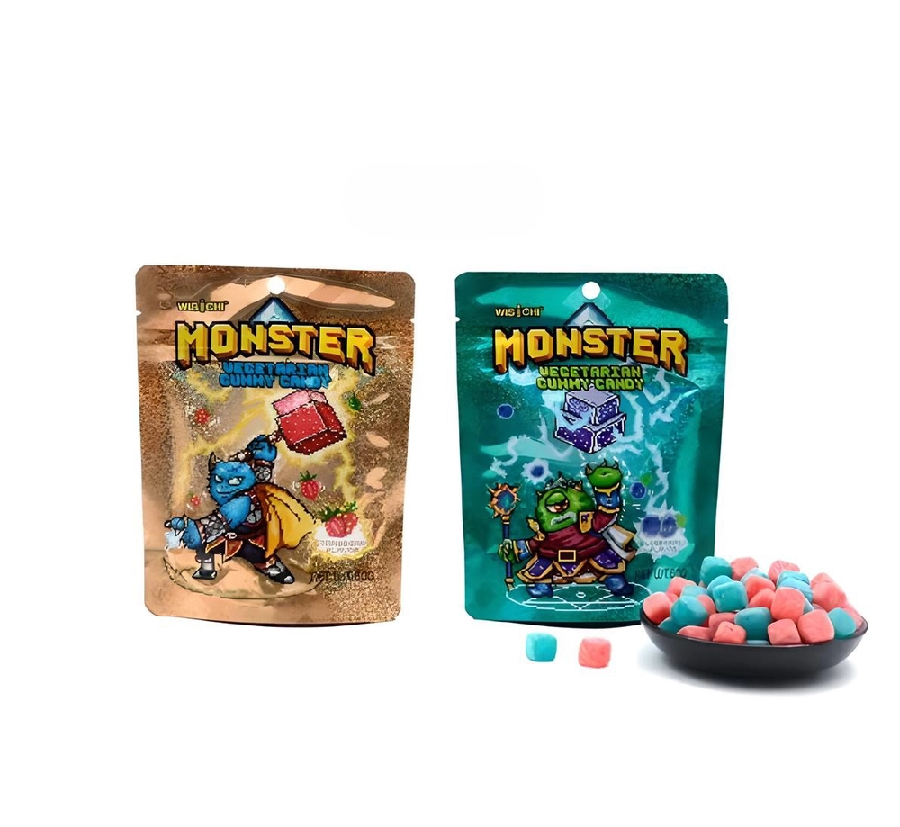 Жевательные конфеты Monster "Черничка"