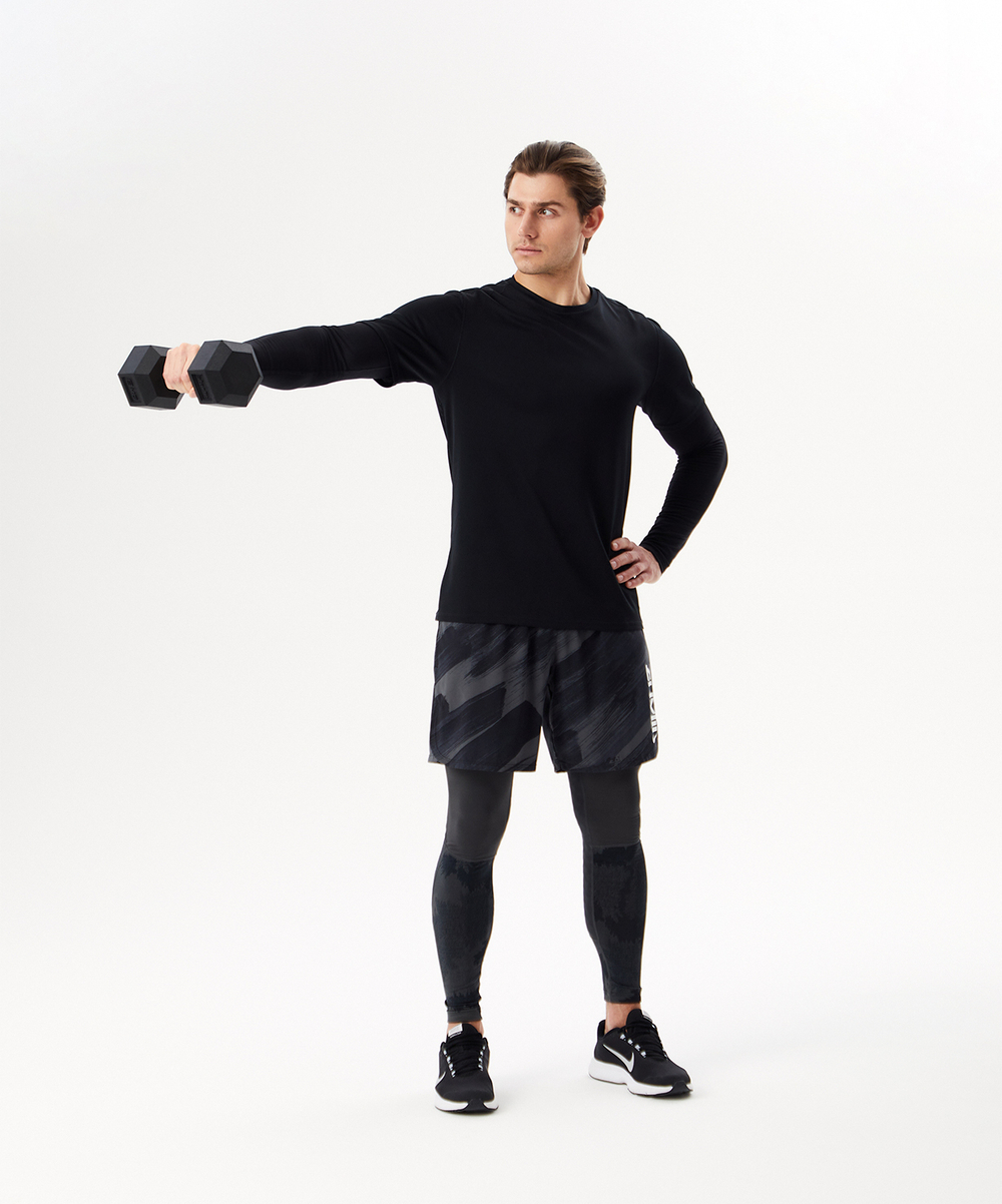 Гантель гексагональная DB-301 8 кг, обрезиненная, черный