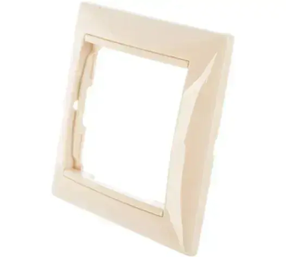 Выключатель одноклавишный Legrand Valena 774301+ рамка Legrand Valena 774351 слоновая кость- 1 шт.