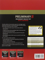 Cambridge English Preliminary 8 Student's Book Pack (Student's Book with answers and Audio CDs (2))