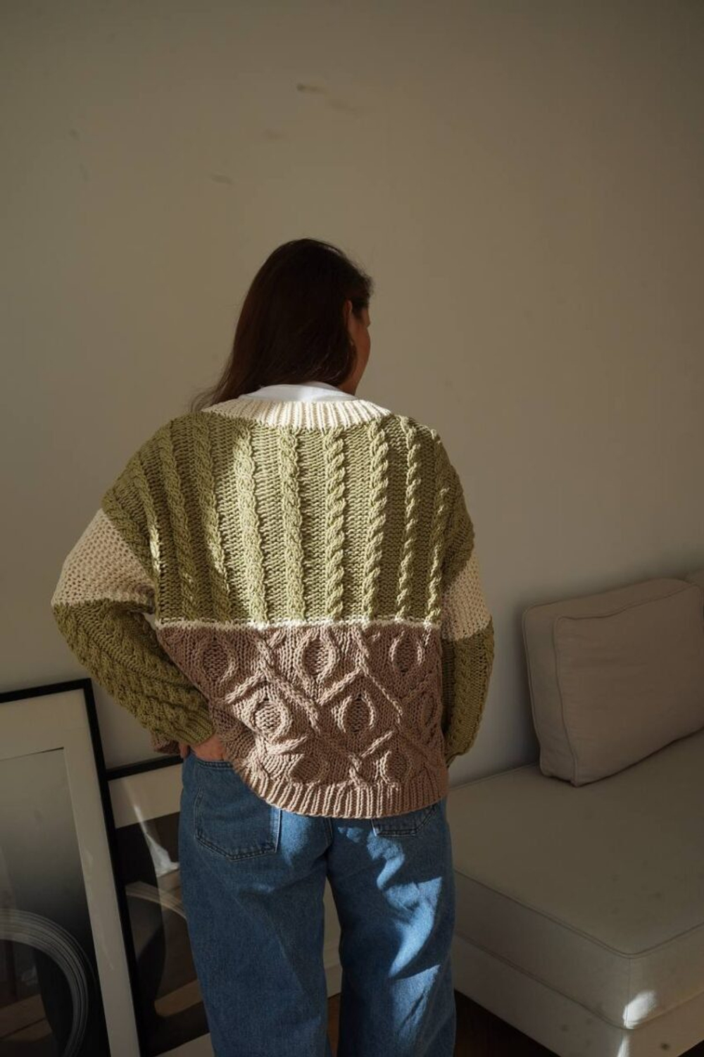 Описание кардигана спицами МАРИ, Автор — Валентина Пасхина