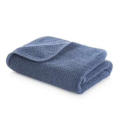 Полотенце 70x140 Graccioza Bee Waffle Cobalt синее