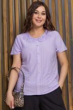 Блуза Петуния (сиреневая) Б13274-20М LT Collection