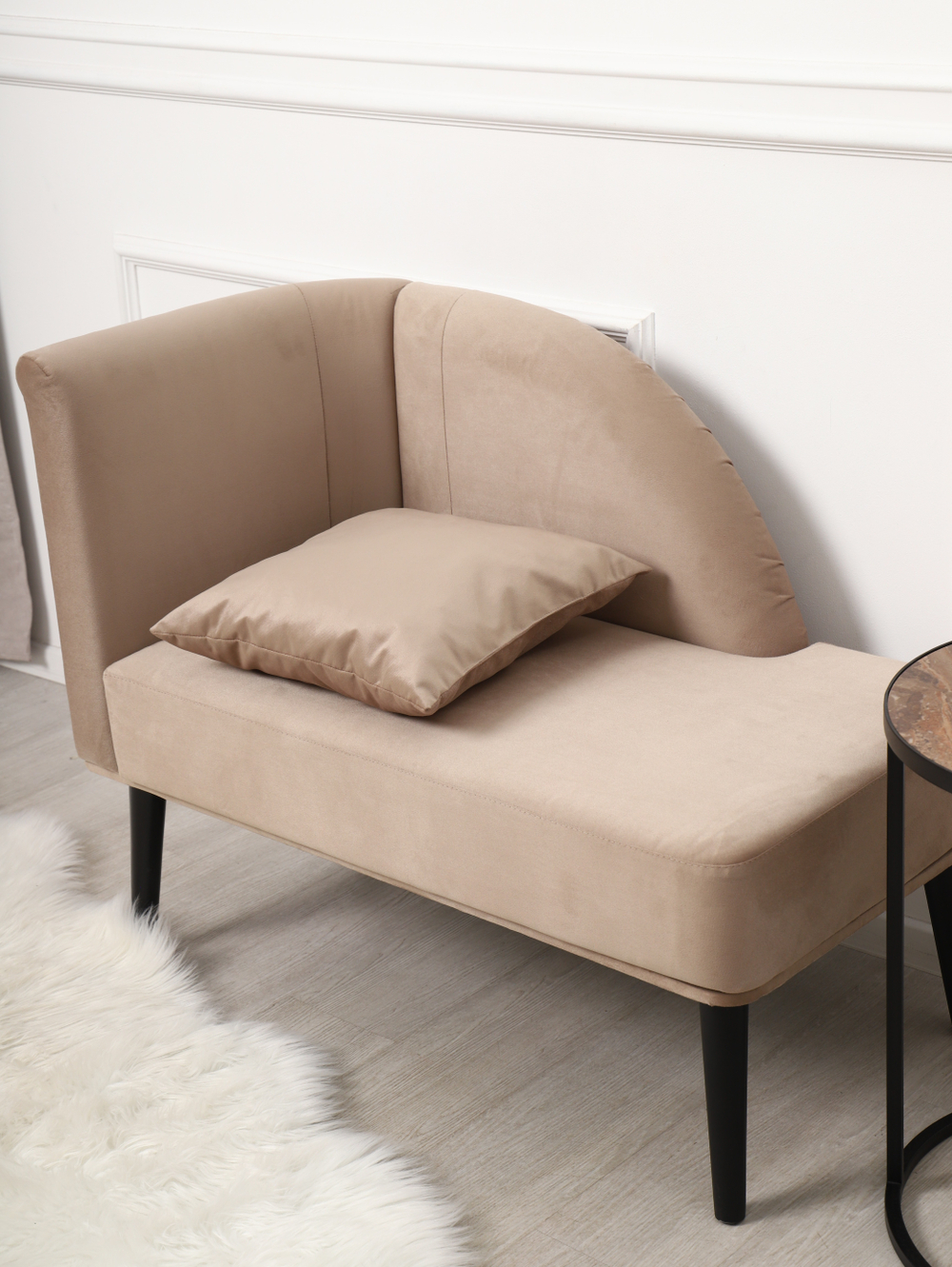 Кушетка Berger бежевый/венге