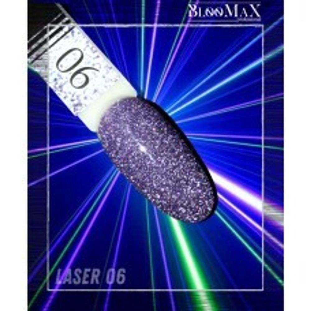Гель-лак BlooMaX Laser 06, 8 мл