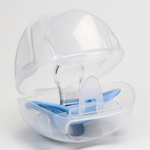 7454838 Соска-пустышка ортодон., силикон, от 0 мес., SIGNATURE NIGHT, в контейнере «Космос»