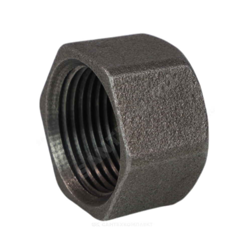 Заглушка чугун Ду 32 (1 1/4") ВР Fittex PLUS