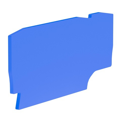 Крышка для клеммы 3 точки подключения на 4 кв.мм. синяя