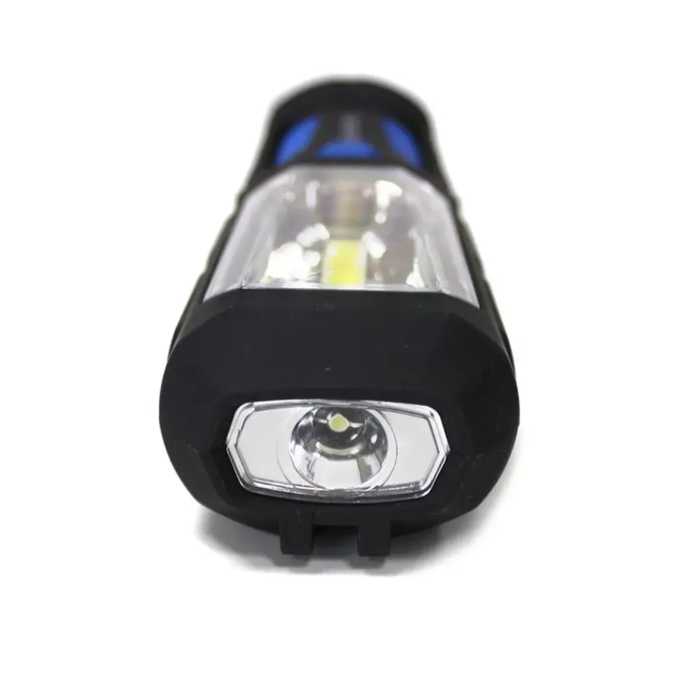Лампа светодиодная (4W COB LED+1W,2 магнита,крючок,180гр.,250Lm,1.5V, 3хАА, ) RockForce##Rock FORCE RF-L01
