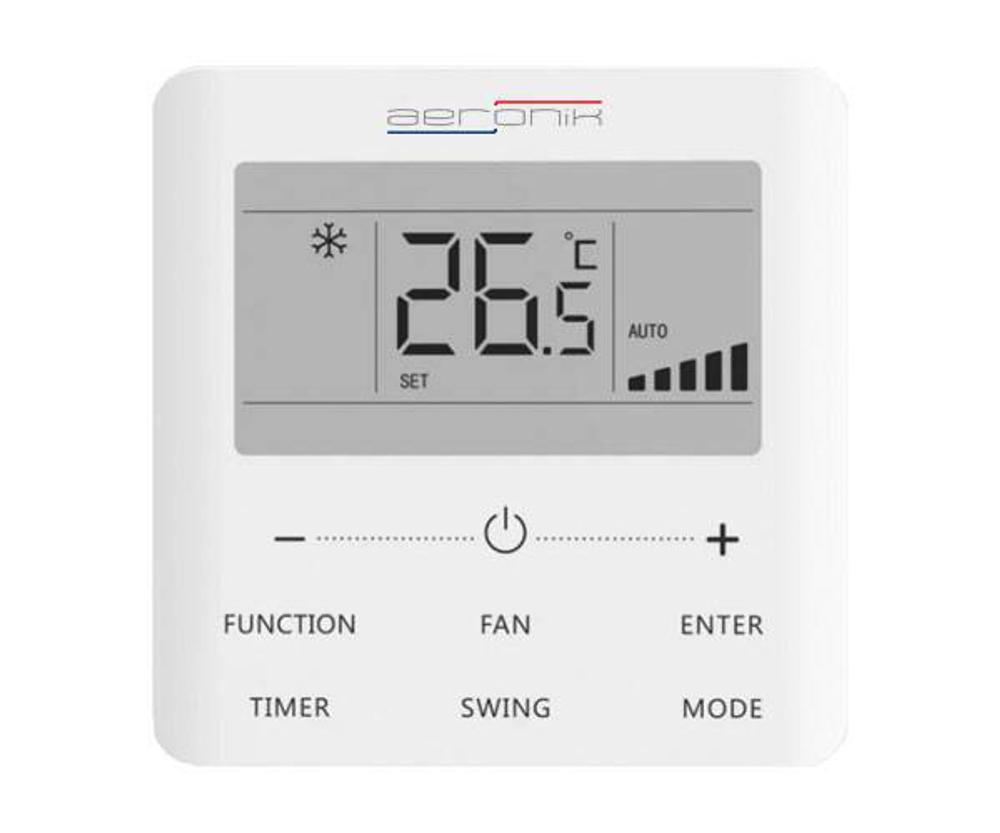 Cплит-система инверторная канального типа Aeronik U-Match VI ASI-AFH125RHS1/B-S INV/ ASO-AGUHN125R1/INV