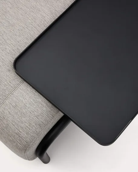 Трехместный диван Compo с большим подносом, бежевый