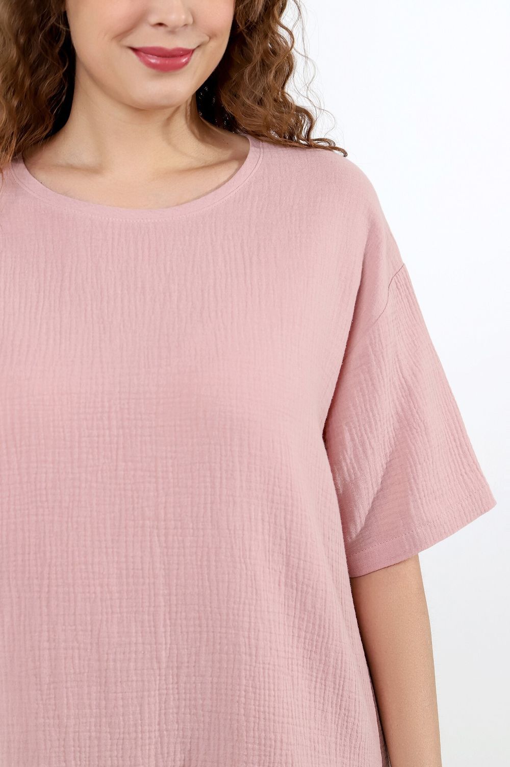 Блузка Виола-1 Виотекс ПУДРОВЫЙ