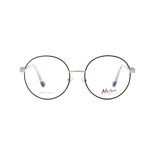 Оправа круглая Nikitana 9025 C6 черная с золотом