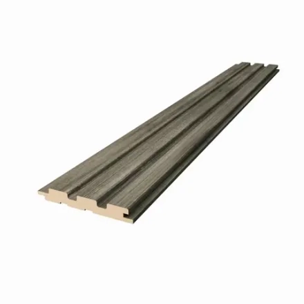 Стеновая реечная панель Альберо, Эко-шпон Пепельный ясень, 120*16*2750 мм