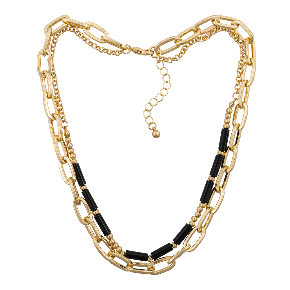 Колье Fiore Luna BLACK EPOXY BCN13254-01 GI