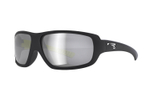 Спортивные очки LiP FLO / Matt Black - Mustard / PC Photochromic / ecLiPse™ Series ML Silver Smoke AF
