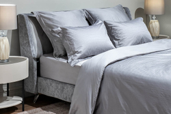 Пододеяльник 150x215 Garda Decor Серпенте серый