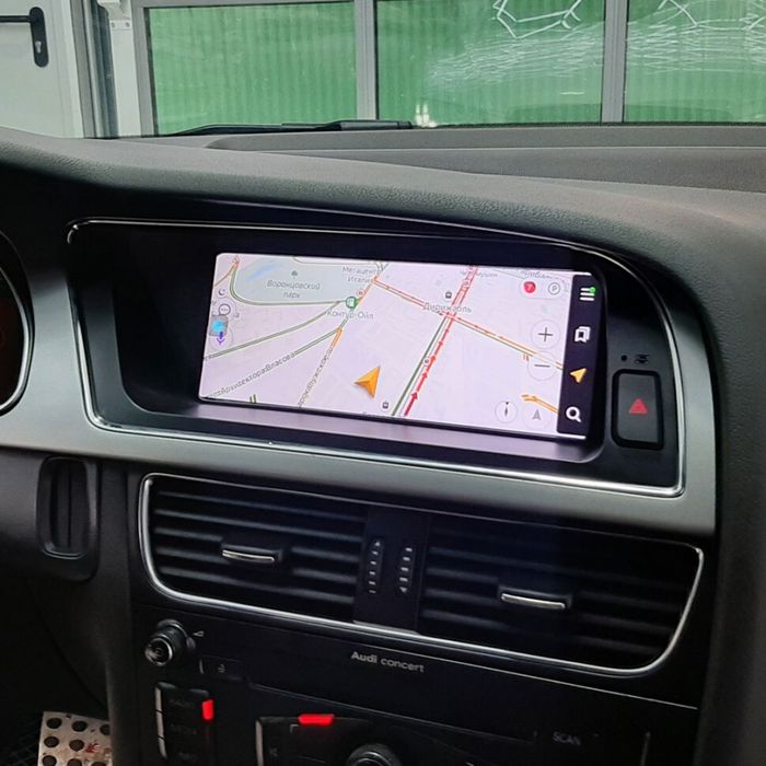 Магнитола для Audi A4 (B8) 2007-2012 (с джойстиком MMI)- RDL-9607MMI монитор 8.8" на Android 13, Быстрая, CarPlay, 4G SIM-слот
