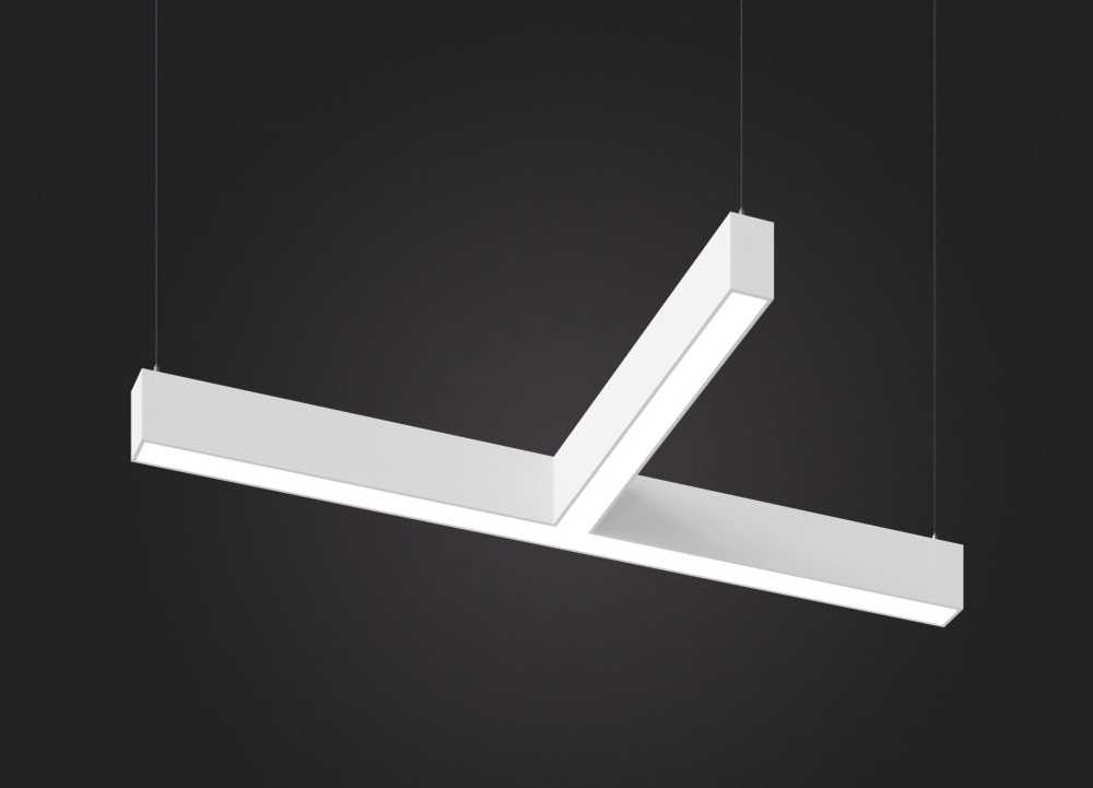 Светильник LED Т-образный LP85-BEND-T-920 37Вт 5000К белый 920х485х80мм DIOLUM