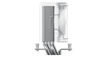 Вентилятор для процессора Ocypus Gamma A40 WH ARGB Digital TDP200W 1851/1700/1200/115X/AM5/AM4 Белый