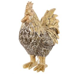 GAEM Фигурка декоративная "Петух/Курица", L7 W13 H16 см, 2в.
