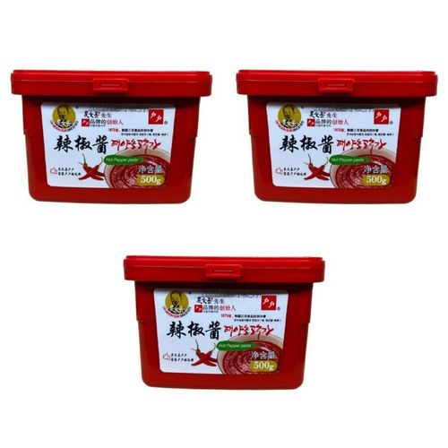 Соевая паста Кочудян Oh Moon Sun Gochujang Red Hot 500 г 3 шт