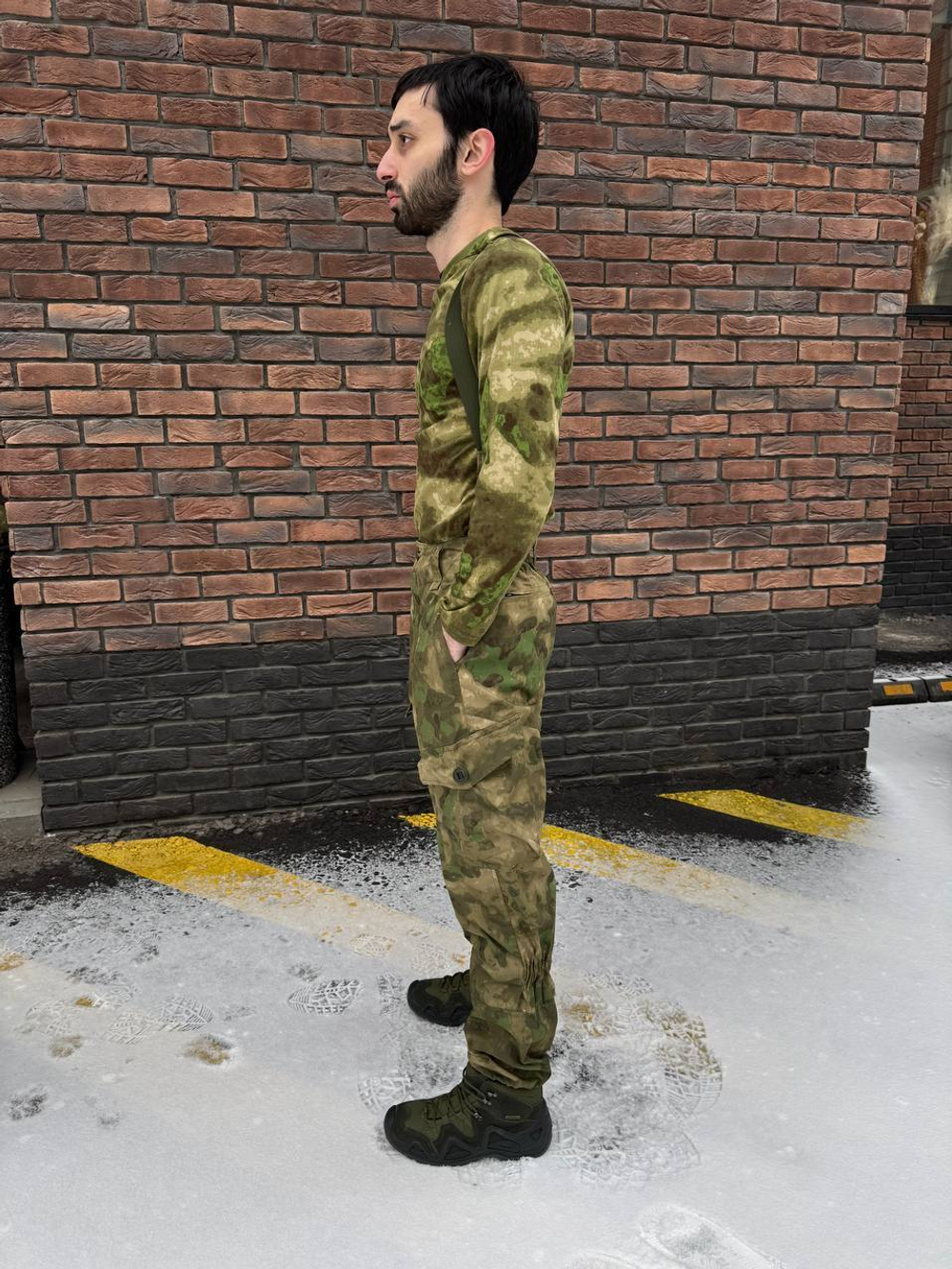 Костюм горка 6 флис / осень-зима / мох