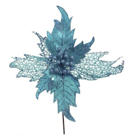 GAEM Цветок искусственный "Пуансеттия", L37 W37 H50 см