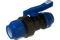 Кран шаровый TEBO обжим 32 для ПНД 33846