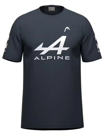 Теннисная футболка Head Arturo Coello Sponsors - navy