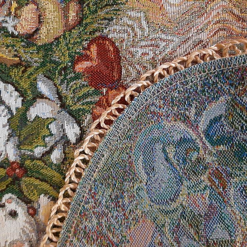 Декоративная гобеленовая салфетка Новогодние Игрушки 35*55