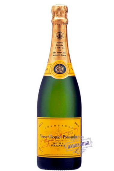 Шампанское Вдова Клико Брют, 0,75 л