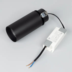 Светильник SP-GABI-BUILT-FLAP-R60-12W Warm3000 (BK, 60 deg, 230V) (Arlight, IP40 Металл, 5 лет) 052359