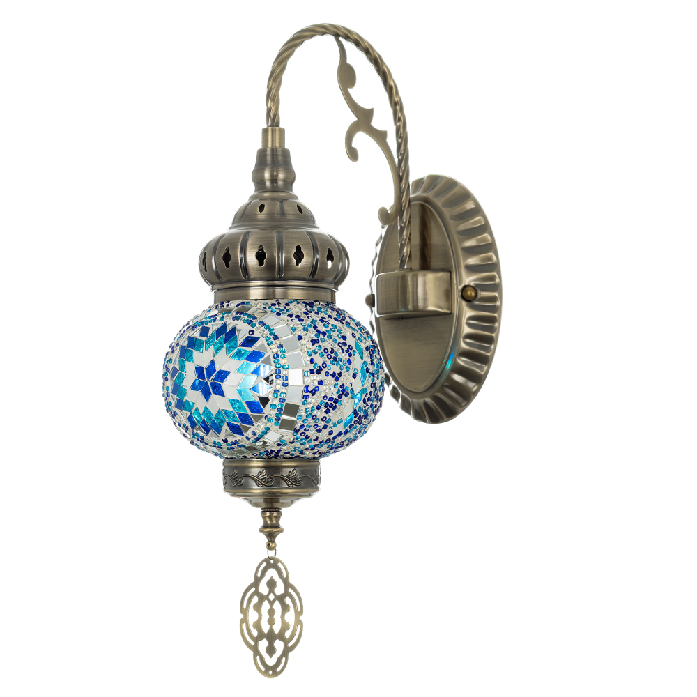 Citilux Каир CL419316 Бра настенное Мозаика Синяя