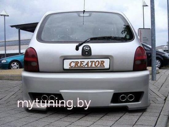 Задний бампер ST-2 Opel Corsa B