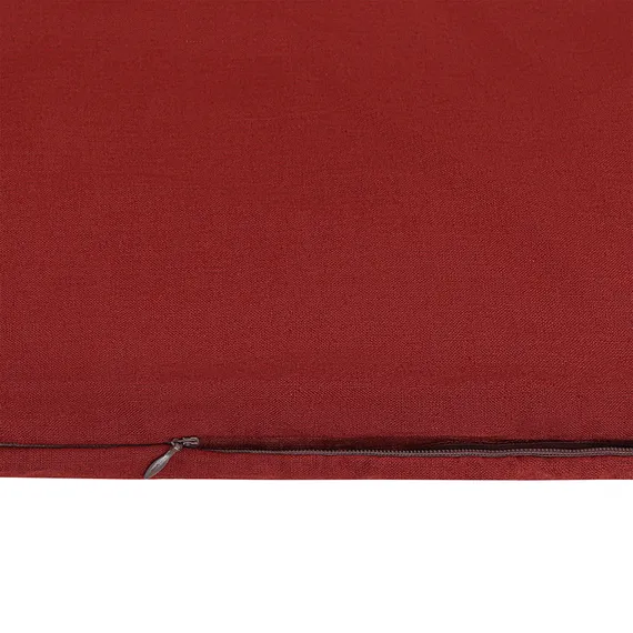 Комплект постельного белья изо льна и хлопка цвета копченой паприки из коллекции essential, 150х200 см