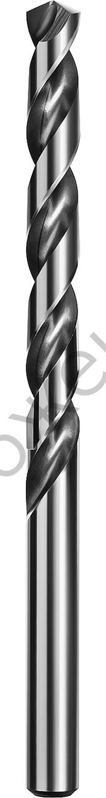 KRAFTOOL HSS-G 9.5 х125мм, Сверло по металлу HSS-G, сталь М2(S6-5-2)