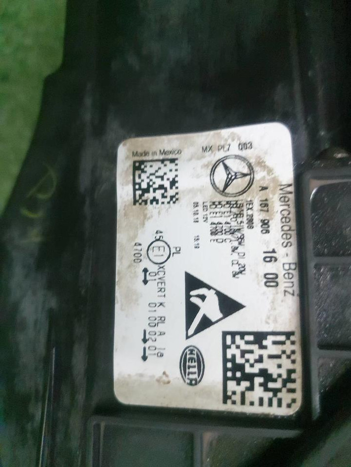 Фара левая Mercedes GLE V167 (18-24) Multibeam LED