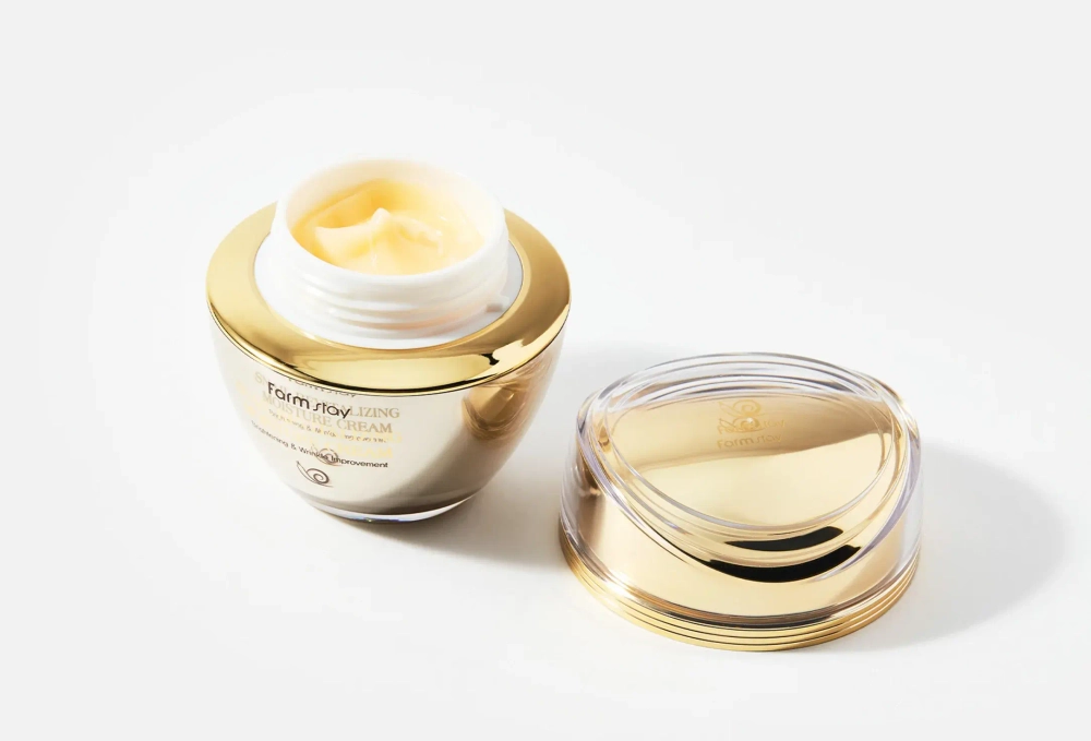 Крем с муцином улитки восстанавливающий FarmStay Snail Revitalizing Moisture Cream, 50ml