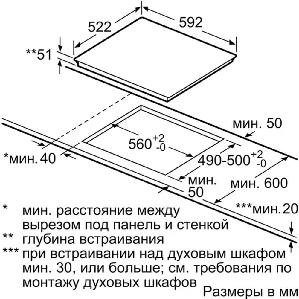 Встраиваемая индукционная варочная панель Bosch PUE611BB1E