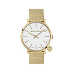 Часы Boccadamo Mya Gold White MY017 BW/G с минеральным стеклом