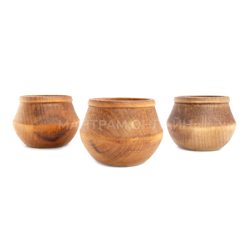 Подставка под благовония сибирский кедр цвет светло-коричневый 5,5 см