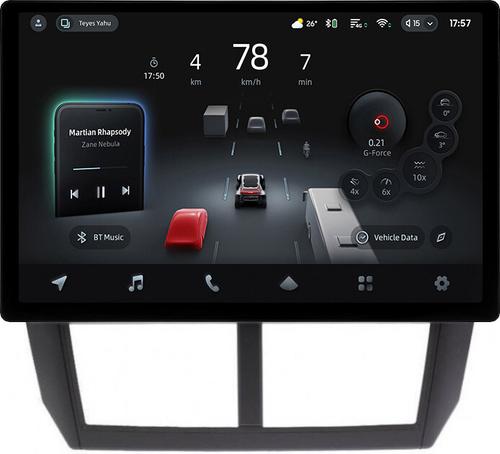 Магнитола для Subaru Forester 3 SH 2008-2013, Impreza 3 GH,GE - Teyes CC4-PRO монитор 13" 2K QLED на Android 13, Быстрейшая, Snapdragon 778G, ИИ, CarPlay, DSP, 4G SIM-слот