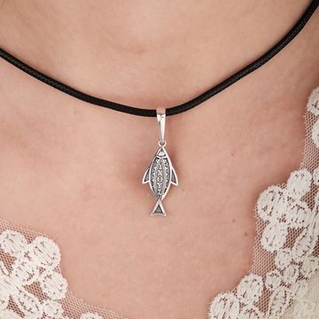 Подвеска Рыбка Христова (Ихтис)